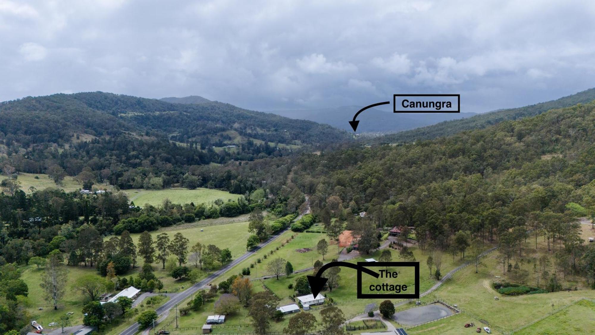 Cottage On Lamington Canungra Exteriör bild